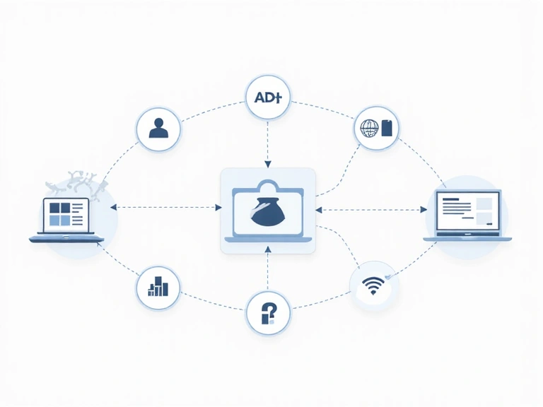 Abstraktní vizualizace uživatelského toku a wireframů