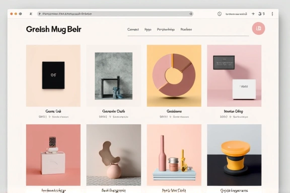 Ukázka projektu kreativního portfolia designéra